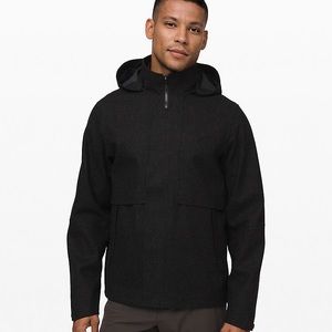 Lululemon Men’s Storm Break Jacket Heathered Black